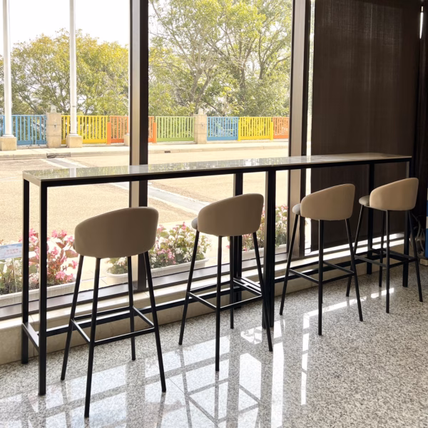 訂製吧檯桌椅 麗寶福容飯店大廳｜JA FURNITURE